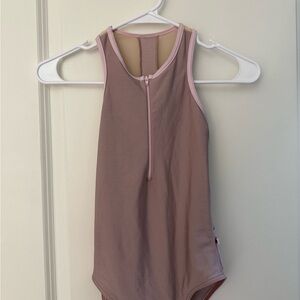 Yumiko Mauve Sleeveless Bodysuit